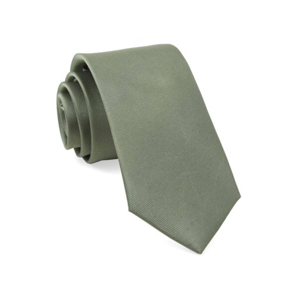New Tie Bar Green Tie